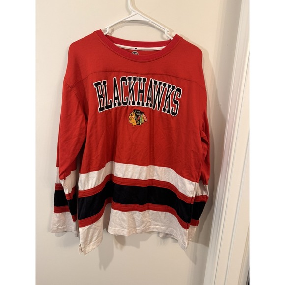 Chicago Blackhawks Long Sleeve Shirt - XL - Official NHL‎ - Embroidered - Picture 1 of 9